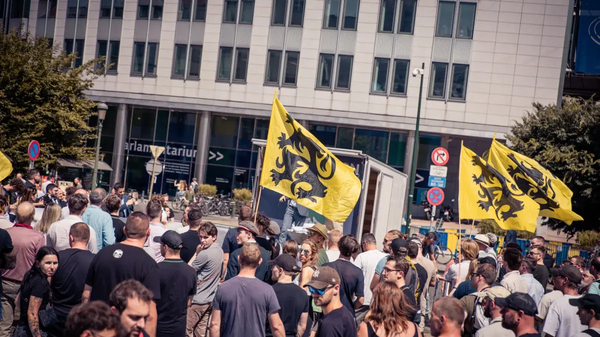NSV! at the Brussels Demonstration
