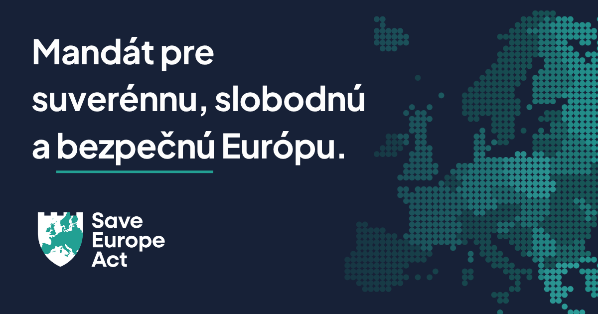 Save Europe Act - podpíšte ho