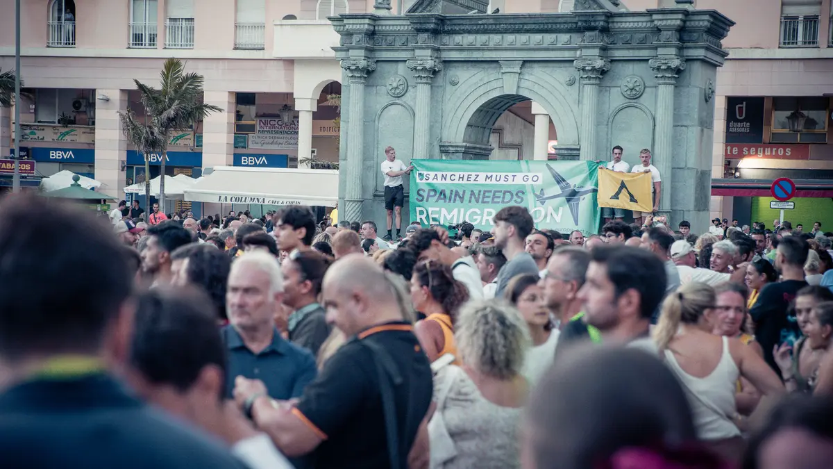 Protest in Algeciras and Ceuta